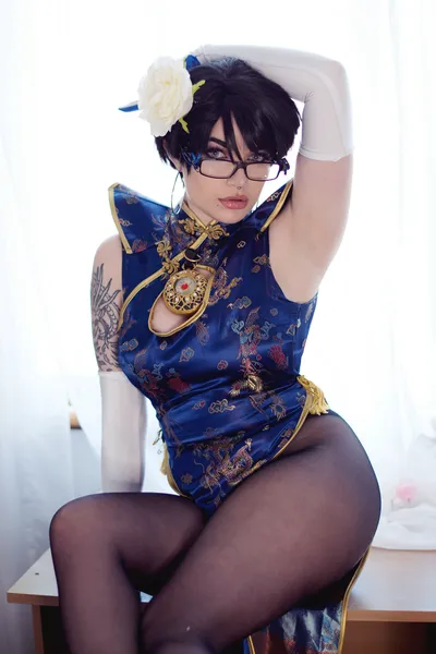 Zalaria Cosplay - Bayoneta Cheongsam nude cosplay leaked 569334