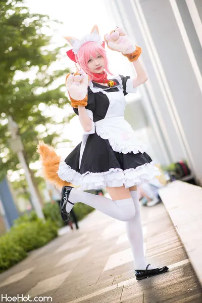 Nangong - Tamamo-no-Mae nude cosplay leaked 378849