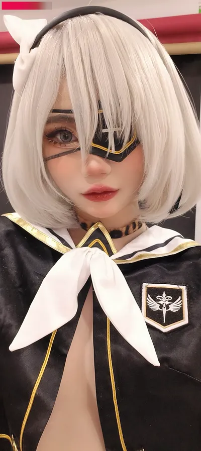 Mimmissu - 2B dishwash nude cosplay leaked 19174