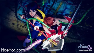 Mahou Shoujo Ai - Kagano Ai &amp; Rin (Lini_Lehita &amp; Makona_Freak) nude cosplay leaked 578914