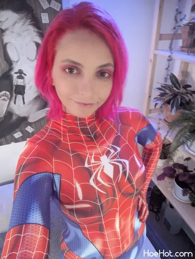 [Twitter] Twerk Kitty - SpiderWoman nude cosplay leaked 531906