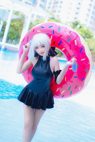 KitKat 9 - Saber Alter Swim Suit nude cosplay leaked 439013