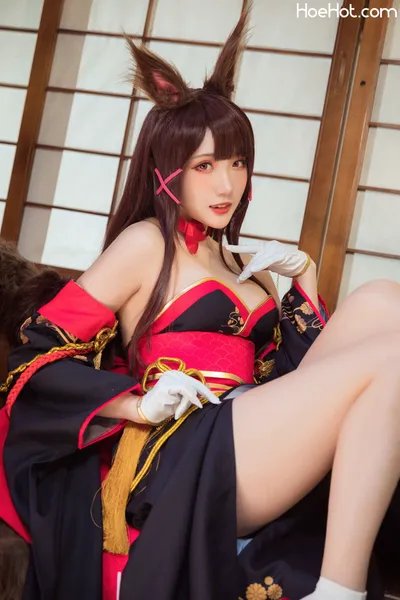 瓜希酱 - 赤城 nude cosplay leaked 534223