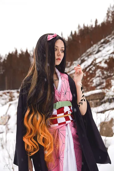 Anna Aifert - Nezuko nude cosplay leaked 387878