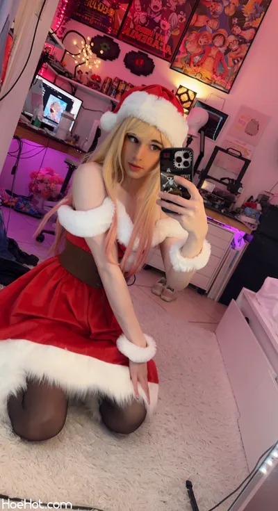 Peachybunnn - Santa Marin nude cosplay leaked 360698