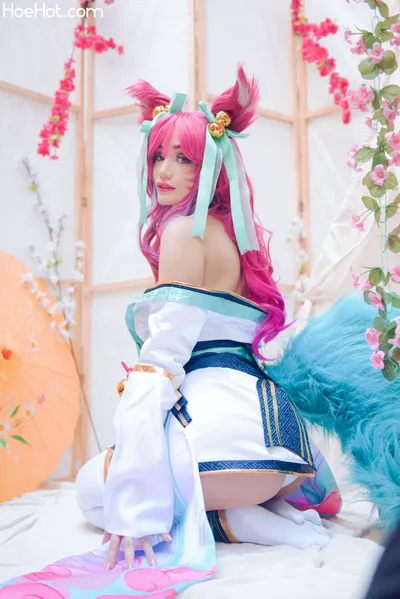 Sophie Valentine - Ahri Blossom Spirit nude cosplay leaked 555648