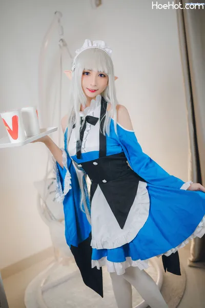 [贝儿酱Miki] NO.03 艾米莉亚女仆 Emilia Maid nude cosplay leaked 471720