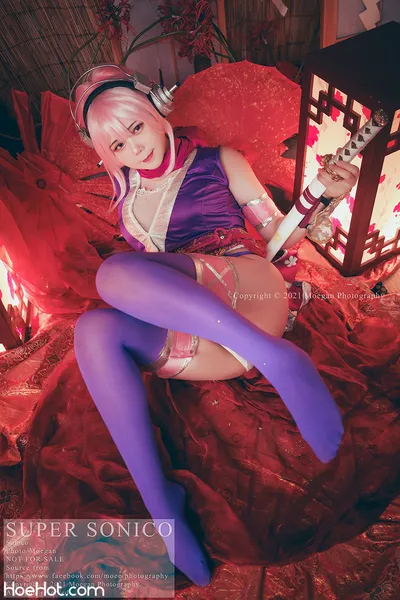 [碩碩-shuo&#039;shuo] Sonico, ninja ver. (Super Sonico) nude cosplay leaked 627324