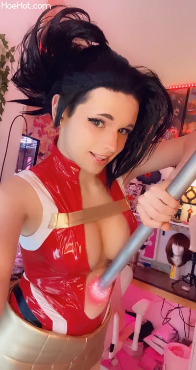 Peachybunnn - Momo Yaoyorozu nude cosplay leaked 159072