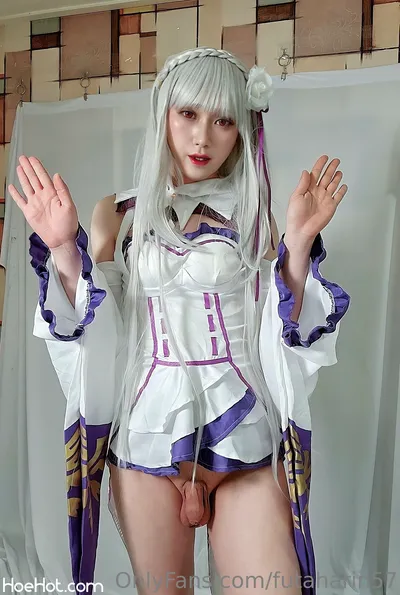 Futaharin57 - Emilia nude cosplay leaked 162565