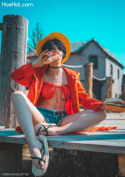 Oichi -  Luffy nude cosplay leaked 508676