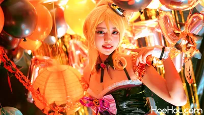 Akhee - Ayase Eli Halloween nude cosplay leaked 116883