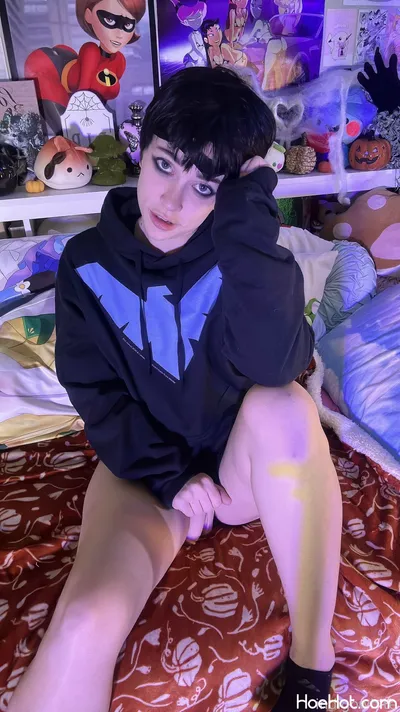 Indigo White - Nightwing nude cosplay leaked 150947