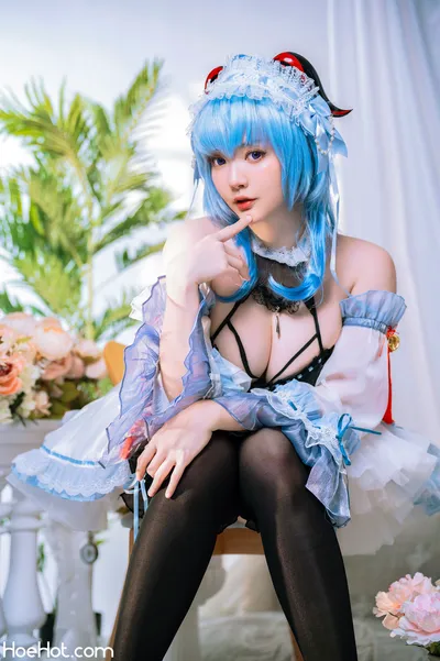 Ying Tze - Ganyu Maid nude cosplay leaked 442548