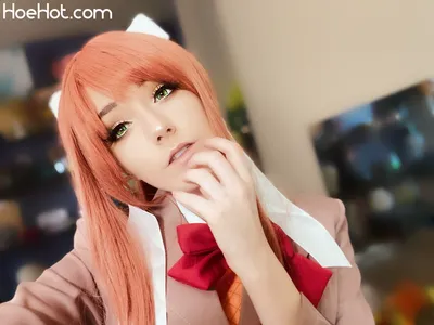 KQ-Kawaii Queentsun - Monika nude cosplay leaked 122634