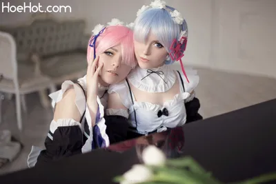 Olyashaa - Rem &amp; Ram nude cosplay leaked 306497