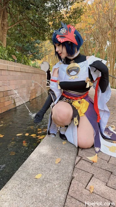 Junkenstein - Kujou Sara nude cosplay leaked 374055