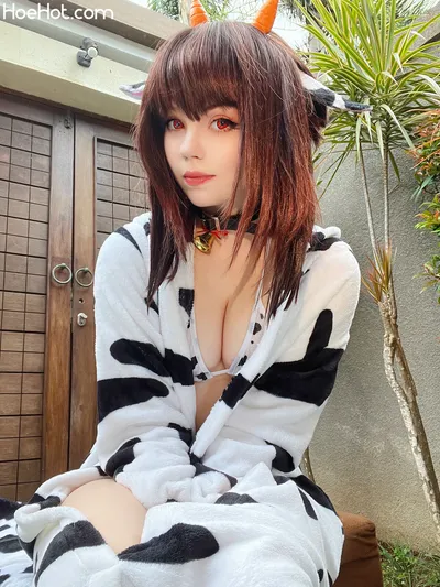 Caticornplay - Megumin Cow nude cosplay leaked 184547