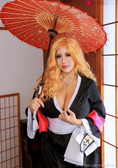 Maria Nagai - Rangiku Matsumoto nude cosplay leaked 4795