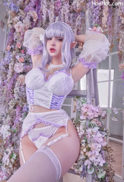 Hologana - Emilia nude cosplay leaked 288668