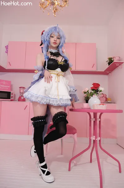 Hidori Rose - Ganyu Maid nude cosplay leaked 104371