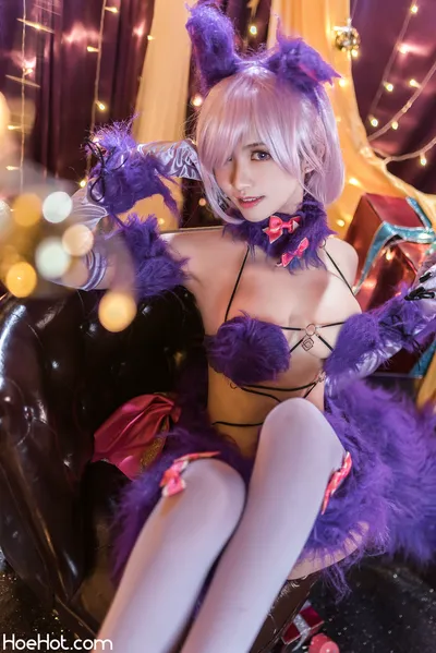 [鳗鱼霏儿] Mashu Dangerous Beast nude cosplay leaked 371488