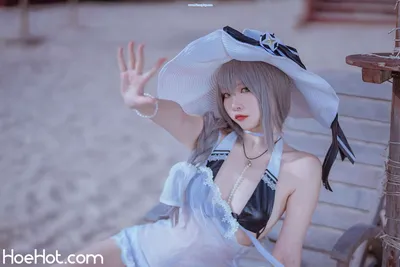 [二佐Nisa] 碧蓝天鹰泳装 Azur Lane Aquila Swimsuit nude cosplay leaked 222358