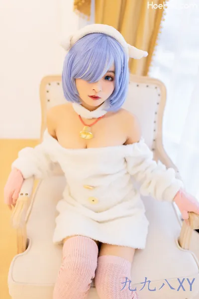 [九九八XY] 蕾姆小绵羊 nude cosplay leaked 115339