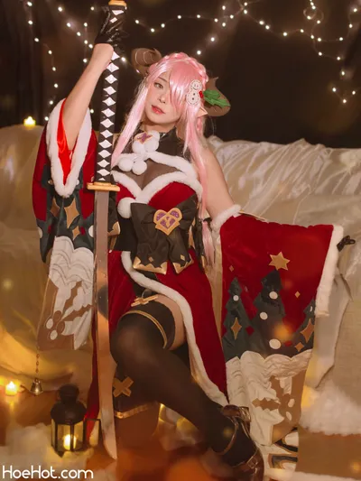 Rithe - Narmaya Xmas nude cosplay leaked 417735